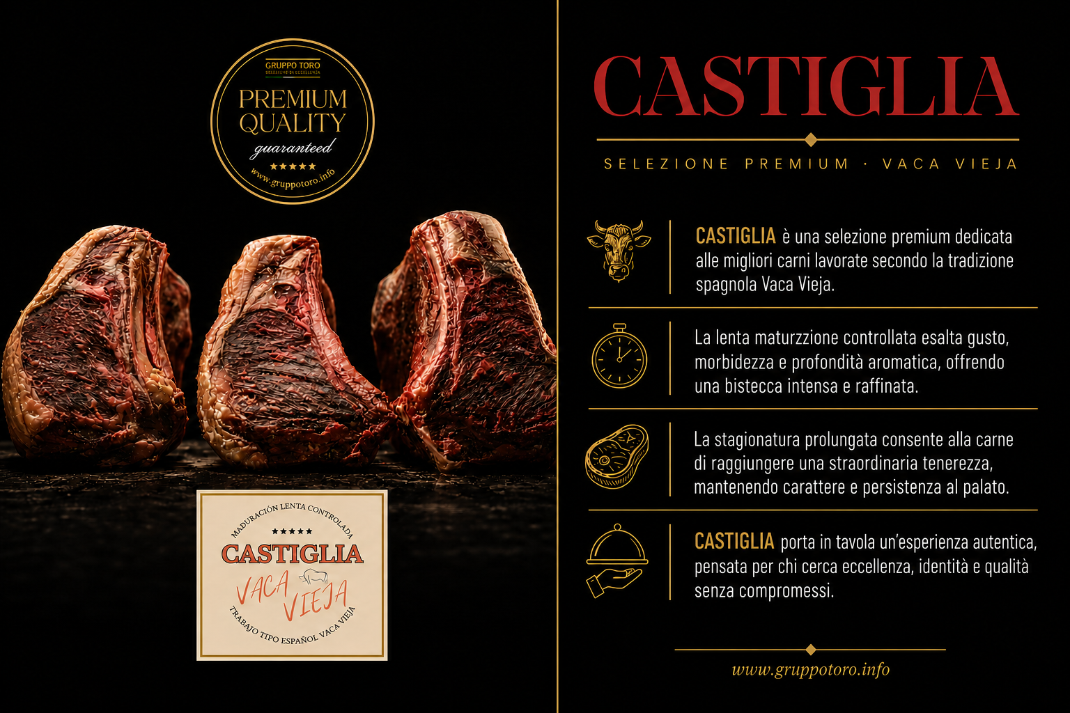 Scheda catalogo orizzontale Castiglia