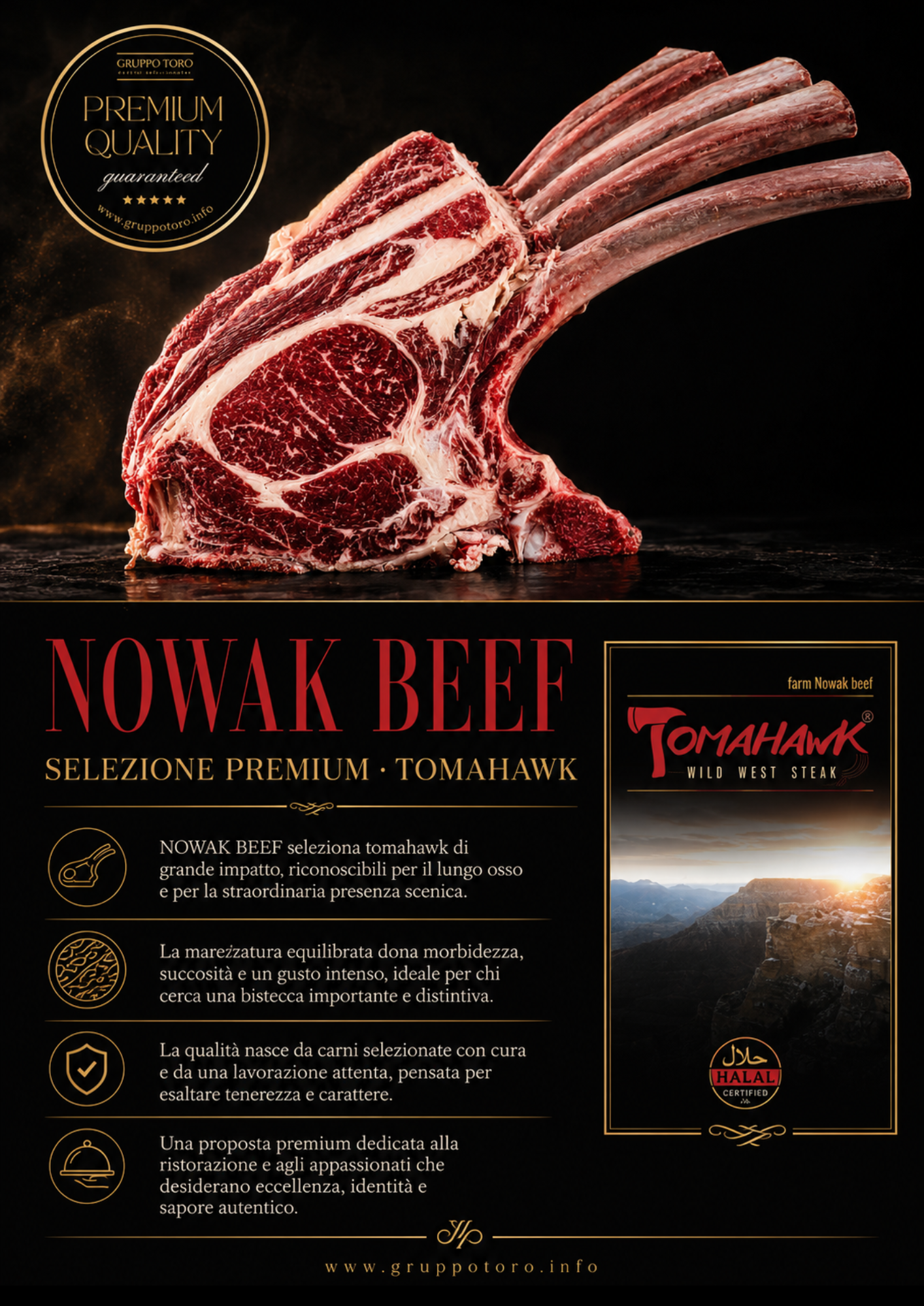 Scheda catalogo Nowak Beef